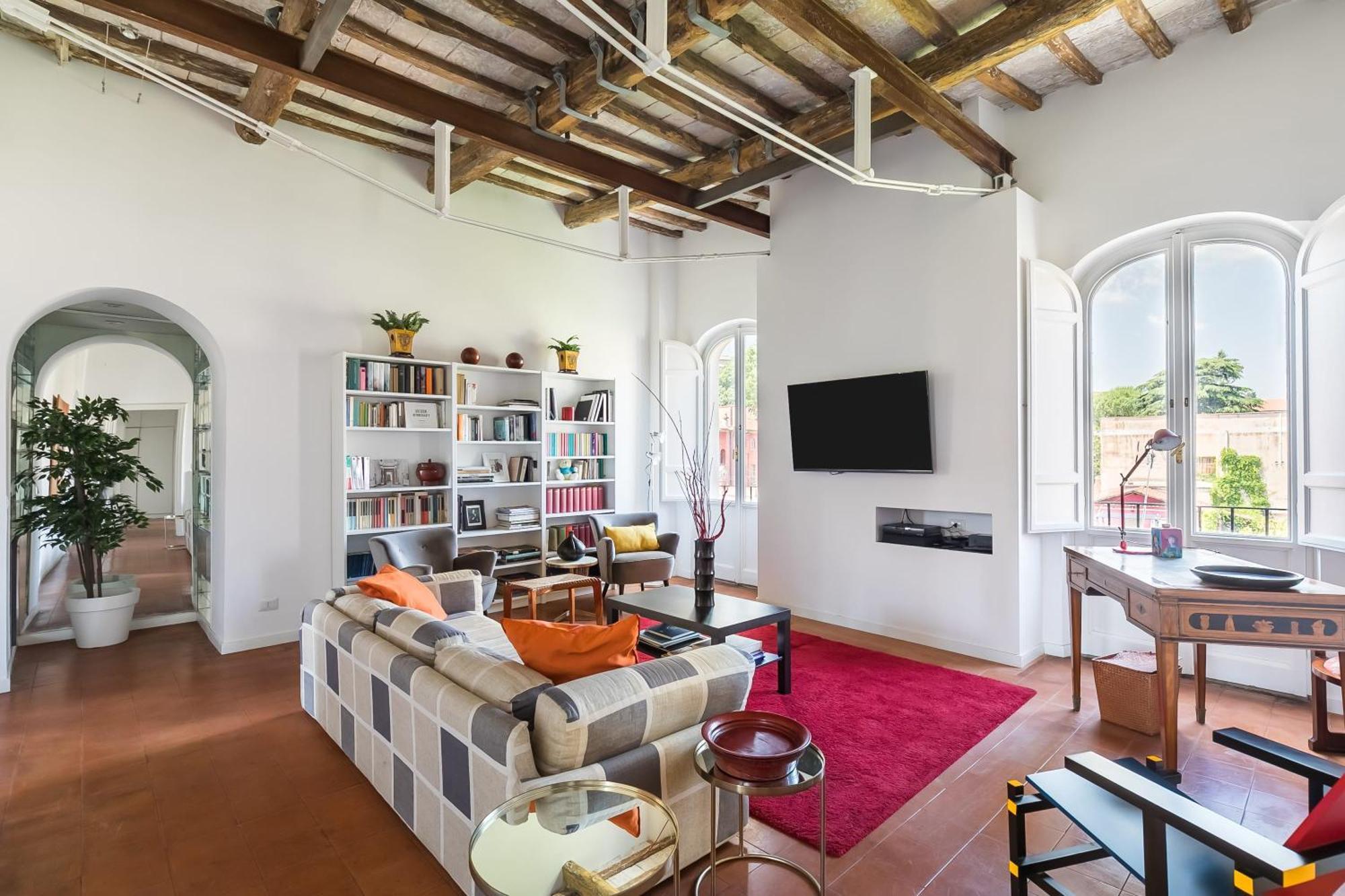 Apartment Trastevere Charming Penthouse Rom