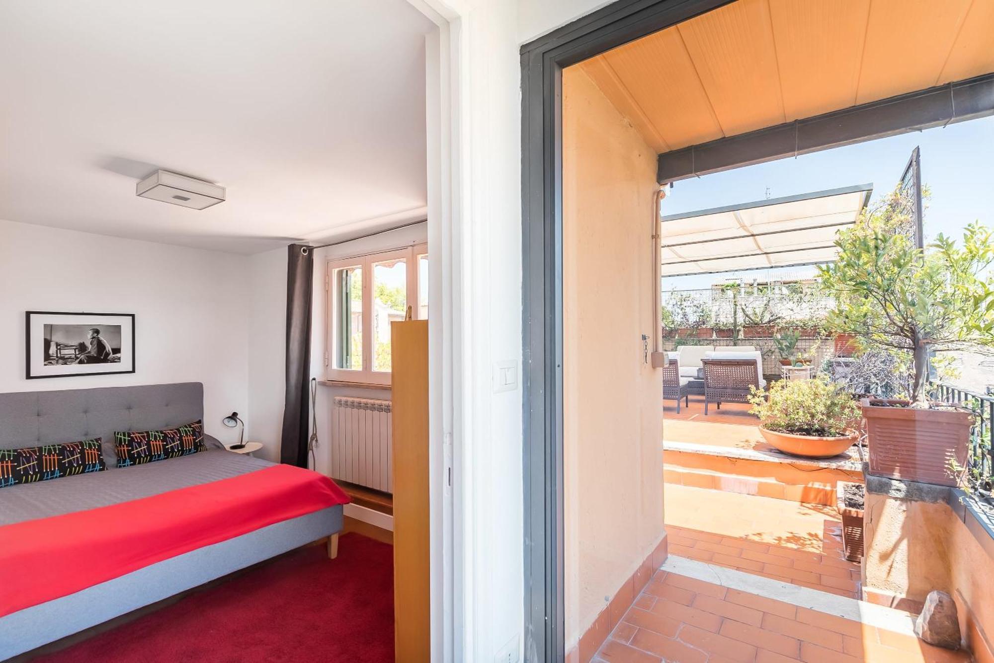 Trastevere Charming Penthouse Apartamento