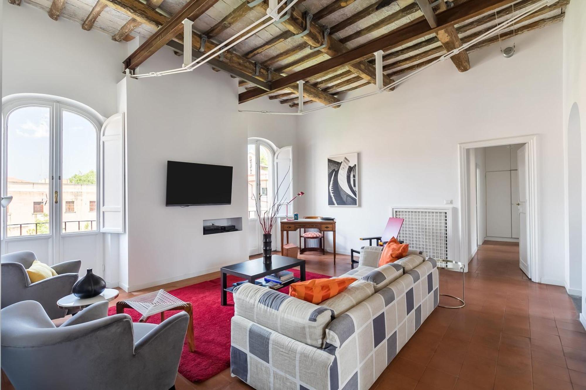 Apartamento Trastevere Charming Penthouse